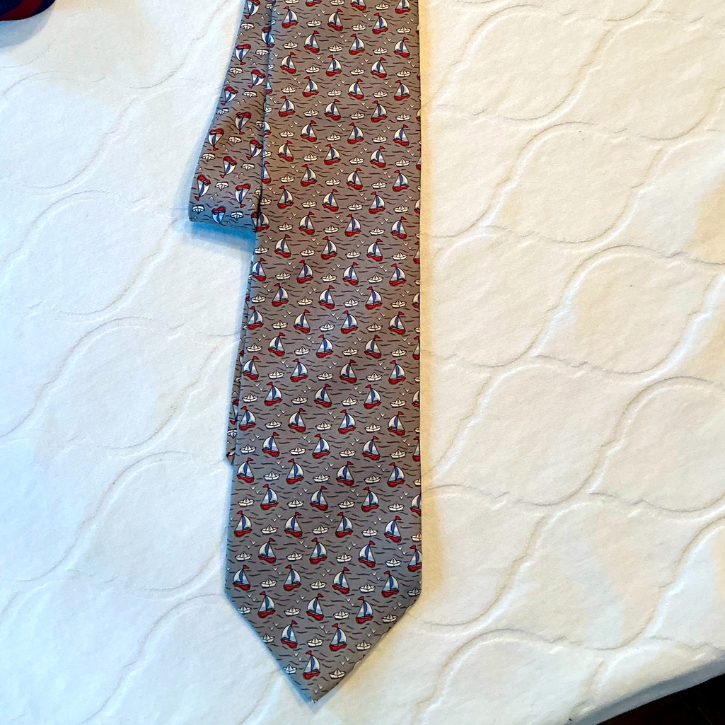 Brooks Brothers Sail Boat Tie